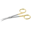CISEAUX IRIDECTOMIE COURBÉ EN CARBURE DE TUNGSTÈNE 11CM