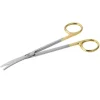 CISEAUX METZENBAUM COURBÉ EN CARBURE DE TUNGSTÈNE 15CM