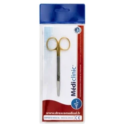 CISEAUX SPENCER DROIT "COUPE-FILS" EN CARBURE DE TUNGSTÈNE 12CM