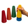 CÔNES EMPILABLES RÉÉDUCATION MOTRICITÉ FINE - lot de 30