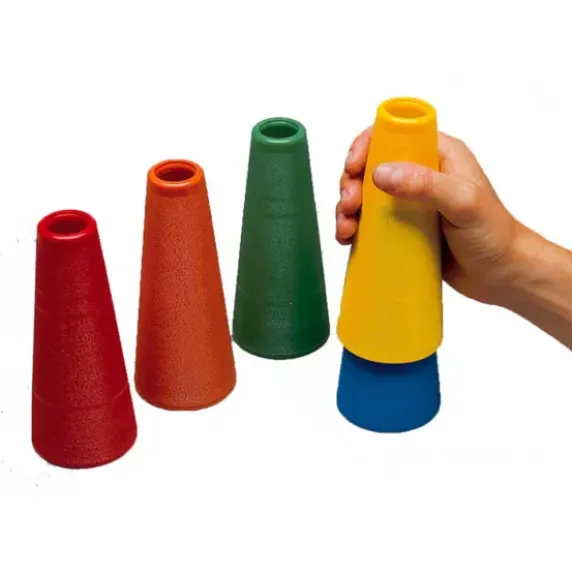CÔNES EMPILABLES RÉÉDUCATION MOTRICITÉ FINE - lot de 30