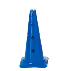 CÔNE 8 TROUS PVC COMPATIBLE JALONS ET CERCEAUX - 30 cm