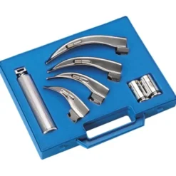 COFFRET LARYNGOSCOPE 4 LAMES LUMIÈRE CONVENTIONNELLE COMED - coffret 4 lames