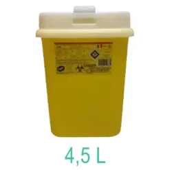 COLLECTEUR À AIGUILLES DASRI FERMETURE SÉCURISÉE PAROLAI - 4,5 l