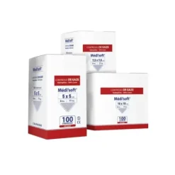 COMPRESSES DE GAZE NON STÉRILES MEDI’SOFT 17 FILS MEDICLINIC - lot de 100