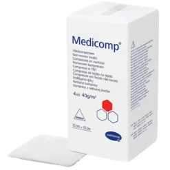 COMPRESSES NON TISSÉES MEDICOMP STÉRILES HARTMANN - boîte distributrice