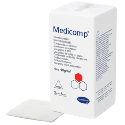 COMPRESSES NON TISSÉES MEDICOMP STÉRILES HARTMANN - boîte distributrice