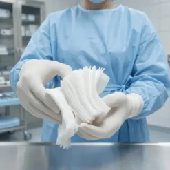 COMPRESSES NON-TISSÉES STÉRILES MEDI’SOFT 4 PLIS -(50 X 2) -Boîte de 100