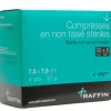 COMPRESSES NON TISSÉES STÉRILES 4 PLIS - 7,5 x 7,5 cm - Boite de (50 x 5) compresses