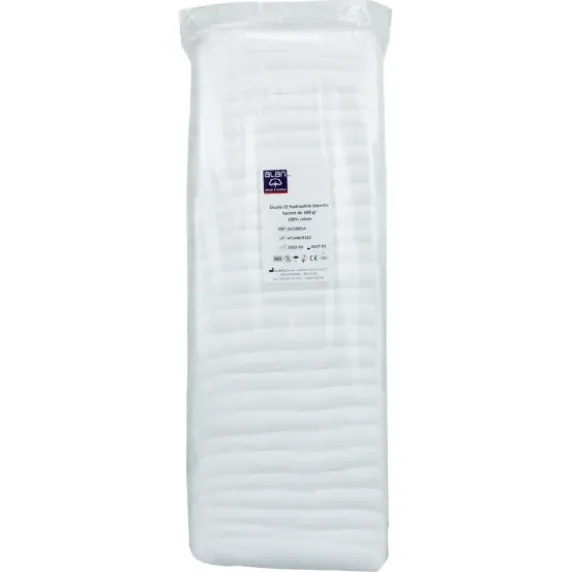 COTON HYDROPHILE BLANCHE EN SACHET DE 500G