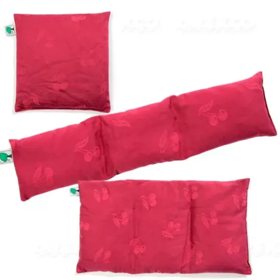 COUSSIN EN NOYAUX DE CERISES CHERRY THERMOTHÉRAPIE NATURELLE TOP'KINE - plusieurs dimensions