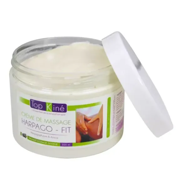 CRÈME ARNICA HARPAGOPHYTUM TOP'KINE SANS PARABÈNES - pot de 500 ml