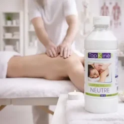 CRÈME DE MASSAGE NEUTRE LONGUE GLISSE TOP'KINE - 500 ml