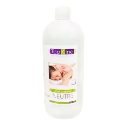 CRÈME DE MASSAGE NEUTRE TOP'KINE SANS PARABEN - flacon de 1 l