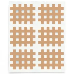 CROSS TAPE PATCH ADHÉSIF CROISÉ TAILLE L - lot de 20 feuilles de 6