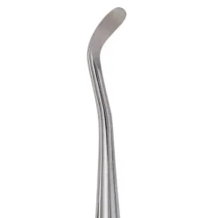 CURETTE DOUBLE GRANDE SPATULE INOX 17 CM - instrument réutilisable