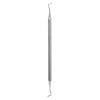 CURETTE DOUBLE PETITE SPATULE INOX 17 CM - instrument réutilisable