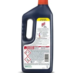 DEBOUCHEUR GEL EPAIS SOUDE + JAVEL action rapide OURAGAN - 1,5 l