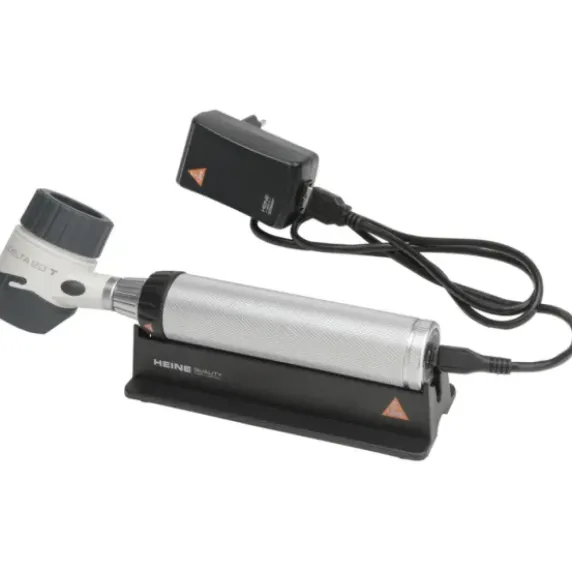 DERMATOSCOPE DELTA 20 T OPTIQUE ACHROMATIQUE HEINE - avec embout de contact