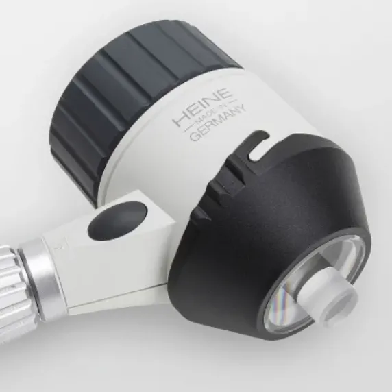 DERMATOSCOPE DELTA 20 T OPTIQUE ACHROMATIQUE HEINE - avec embout de contact