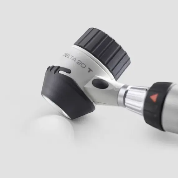 DERMATOSCOPE DELTA 20 T OPTIQUE ACHROMATIQUE HEINE - avec embout de contact