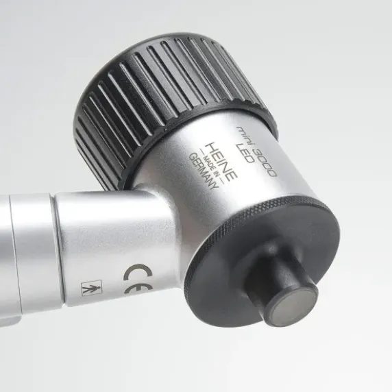 DERMATOSCOPE HEINE MINI 3000 LED HQ GROSSISSEMENT X10 HEINE - poignée à piles