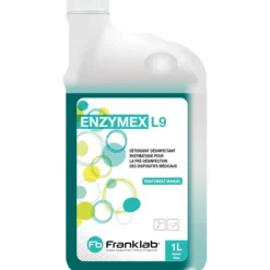 DETERGENT DESINFECTANT ENZYMATIQUE L9 DOSEUR FRANKLAB - flacon de 1 l