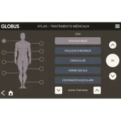 DIACARE 7000 TÉCARTHÉRAPIE HAUTE FRÉQUENCE GLOBUS - appareil 350 w