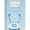 DISTRIBUTEUR COUVRE SIÈGE WC EXTRA-PLAT ABS - recharge 250 couvre-sièges