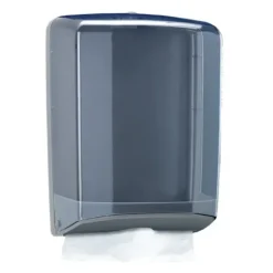 DISTRIBUTEUR ESSUIE-MAINS CRISTAL FUMÉ ABS LOSDI - 600 essuie-mains