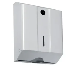 DISTRIBUTEUR ESSUIE-MAINS MÉTAL ÉPOXY BLANC LOSDI - mural