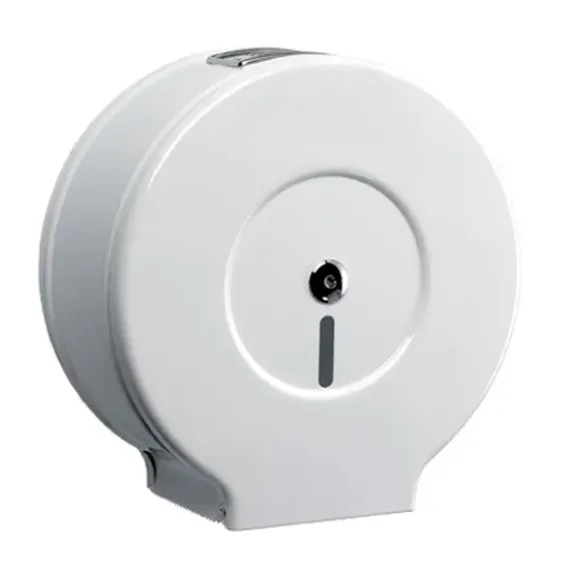 DISTRIBUTEUR MÉTAL DESIGN PAPIER HYGIÉNIQUE BLANC MEDICLINIC - blanc