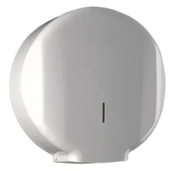 DISTRIBUTEUR PAPIER HYGIÉNIQUE PLASTIQUE SILVER FERMETURE À CLÉ MEDICLINIC - coloris silver