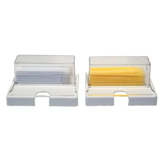 DISTRIBUTEUR POUR APPLICATEURS TRANSPARENT RANGEMENT HYGIÉNIQUE - transparent