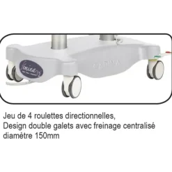 DIVAN GYNÉCOLOGIQUE ÉLECTRIQUE FEMINA V2