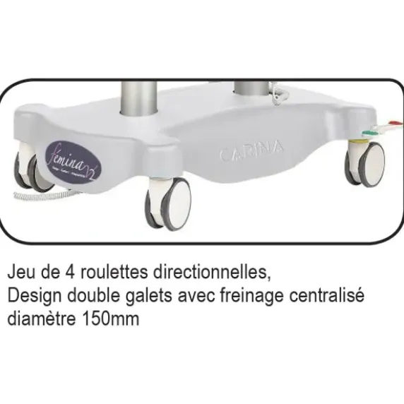 DIVAN GYNÉCOLOGIQUE ÉLECTRIQUE FEMINA V2