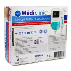 DOPPLER FOETAL COULEUR ÉCRAN LCD MEDICLINIC - unité
