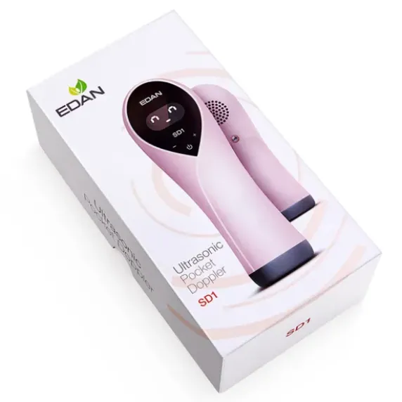 DOPPLER FOETAL SD1 3 MHZ BLUETOOTH ROSE EDAN - modèle rose