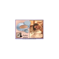 DOUCHETTE LAVABO FLEXIBLE PVC JET RÉGLABLE - flexible environ 1 m