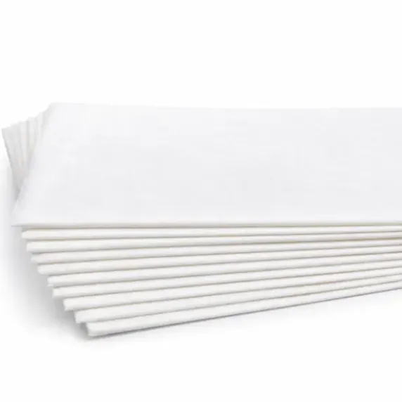 DRAPS D'EXAMEN NON TISSÉS FAÇON SERVIETTE GRANDE COUVERTURE - blanc 100 draps