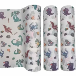 DRAPS D'EXAMEN OUATÉS MICRO-GAUFRÉS MOTIFS ENFANTS - 9 rouleaux de 132 formats