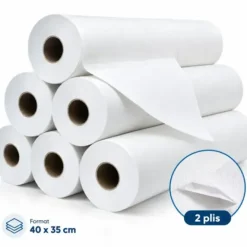 DRAPS D'EXAMEN OUATÉS MINI 2 PLIS MEDICLINIC - 40 x 35 cm 150 formats