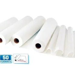 DRAPS D'EXAMEN OUATÉS PRÉDÉCOUPES LONGUES MEDICLINIC - 12 rouleaux de 30 formats
