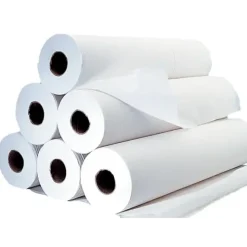 DRAPS D'EXAMEN OUATÉS PRÉDÉCOUPÉS DEMI LARGEUR 2 PLIS MEDICLINIC - 24 rouleaux de 150 formats