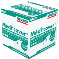 DRAPS D'EXAMEN PLASTIFIÉS MEDI'COVER IMPERMÉABLE MEDICLINIC - 6 rouleaux de 180 formats