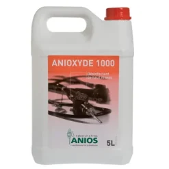 DÉSINFECTANT ANIOXYDE 1000 HAUT NIVEAU ANIOS - bidon 5 L avec activateur