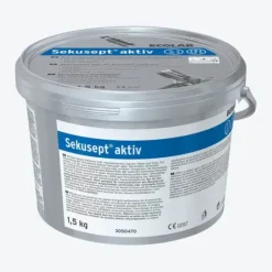 DÉSINFECTANT INSTRUMENTS SEKUSEPT AKTIV POUDRE ENZYMATIQUE ECOLAB - seau de 1,5 kg