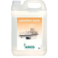 DÉSINFECTANT À PULVÉRISER ANIOSPRAY QUICK ACTION RAPIDE ANIOS - bidon de 5 l