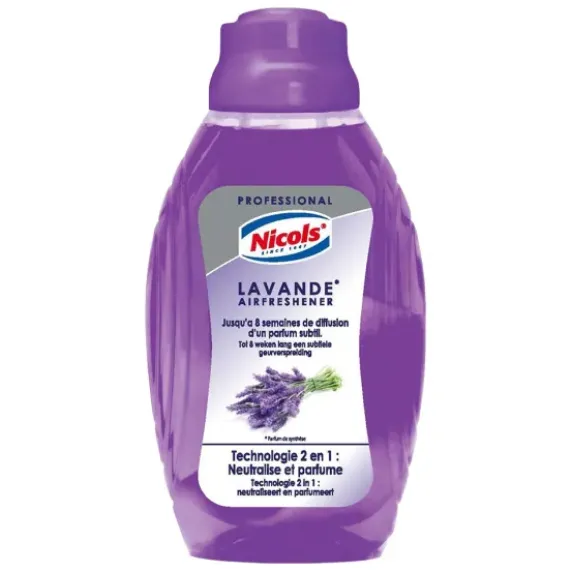 DÉSODORISANT FLACON MÈCHE DIFFUSION CONTINUE NICOLS - 375 ml