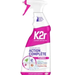 DÉTACHANT AVANT LAVAGE ACTION COMPLÈTE SPRAY TEXTILE K2R - spray 750 ml
